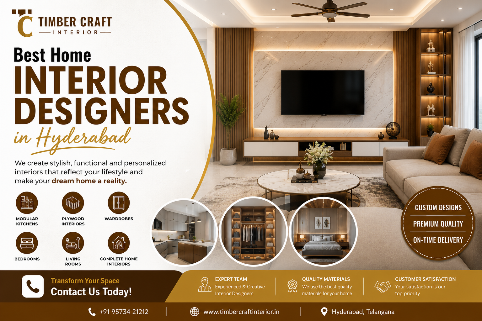 Best Home Interior Designers in Hyderabad